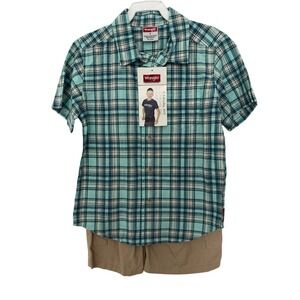 NWT Wrangler casual outfit Boys Sz 6 NWT